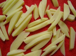 Жареная картошка с шампиньонами и луком