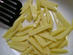 Жареная картошка с шампиньонами и луком