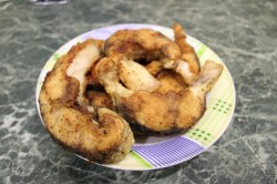 Жареная кефаль - шаг 7 Жареная кефаль - шаг 7