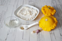 название картинки Жареные патиссоны с чесноком