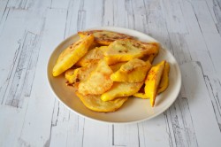 название картинки Жареные патиссоны с чесноком