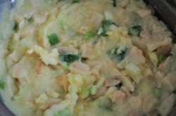 название картинки Жареные пирожки с картошкой и и грибами