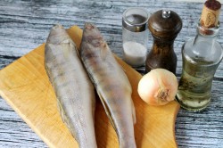 Жареный окунь - шаг 1 Жареный окунь - шаг 1