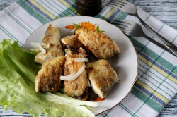 Жареный окунь - шаг 5 Жареный окунь - шаг 5