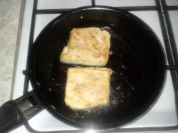 Жареный тофу с луком терияки