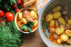 Жаркое в казане с картошкой - шаг 9