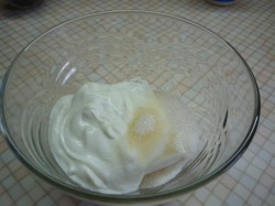 название картинки Желе из творога с ежевикой