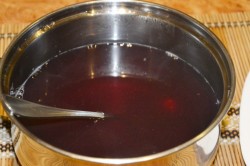 название картинки Желе вишневое на воде с желатином