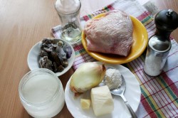 название картинки Жюльен из курицы в духовке