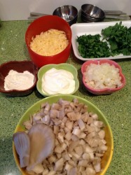 Жульен из вешенок (жюльен)