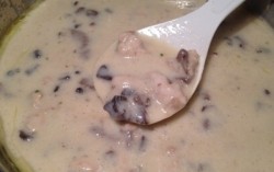 Жульен с картошкой курицей и грибами