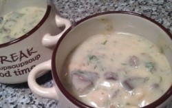 Жульен с картошкой курицей и грибами