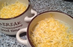 Жульен с картошкой курицей и грибами