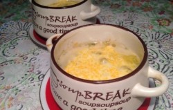 Жульен с картошкой курицей и грибами