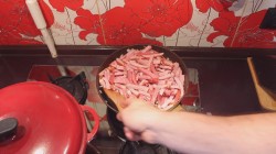 Польский суп Журек - (Żurek) с копченостями