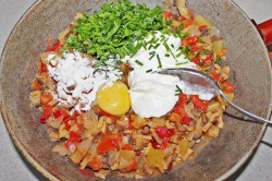 Кабачки фаршированные грибами в духовке