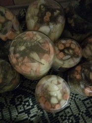 Молодые кабачки консервированные в сиропе