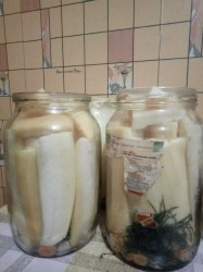 Молодые кабачки консервированные в сиропе