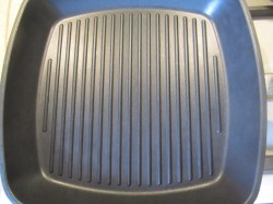 Кабачки на гриле с оливковым маслом с петрушкой