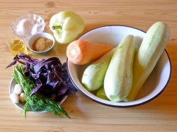 название картинки Кабачки по корейски быстрого приготовления