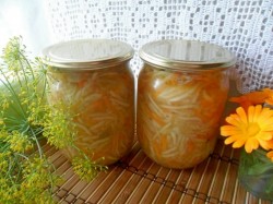 название картинки Кабачки по-корейски на зиму