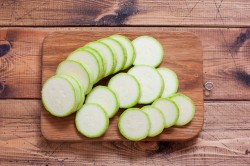 Кабачки с грибами запеченные в духовке