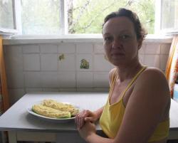 Кабачки с луком и творогом