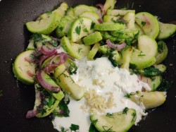 название картинки Кабачки тушеные в сметане