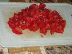 Вегетарианские тушеные кабачки и помидоры в мультиварке