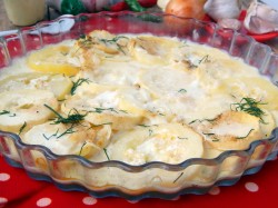 название картинки Кабачки в сметане в духовке