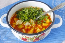 Кабачки в томате на зиму