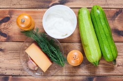 Кабачки запеченные с сыром в духовке