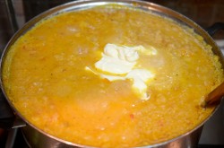 название картинки Икра кабачковая с чесноком и томатной пастой и майонезом на