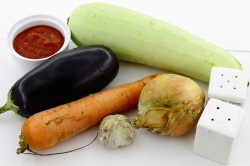 название картинки Кабачково-баклажанная икра на зиму