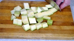 название картинки Кабачковые чебуреки с начинкой из грибов и сыра