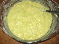 название картинки Кабачковый торт с помидорами и чесноком