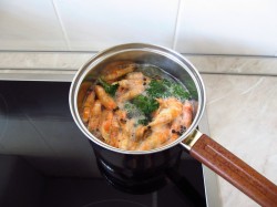 название картинки Как варить королевские креветки замороженные в панцире