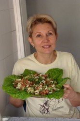 название картинки Салат кальмары с авокадо