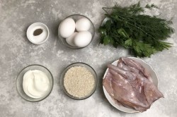 Кальмары фаршированные рисом в духовке