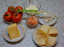 Канапе для фуршета на чипсах - шаг 1