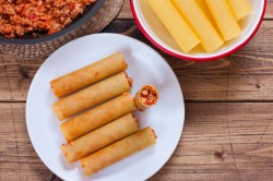 Каннеллони с фаршем в духовке