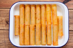 Каннеллони с фаршем в духовке