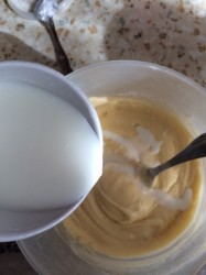 Капкейк с глазурью