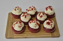 название картинки Капкейки Красный бархат