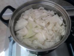 Капуста отварная