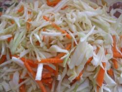 квашеная капуста с клюквой