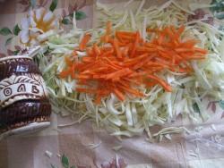 квашеная капуста с клюквой