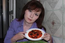 Капуста с луком в черносливе - шаг 8