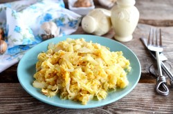 Капуста с яйцом жареная на сковороде - шаг 10 Капуста с яйцом жареная на сковороде - шаг 10