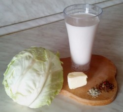 Капуста со сливками